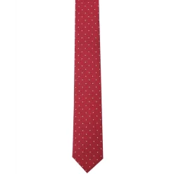 Best deal 💯 Bar III Men's Frye Dot Skinny Tie, Created For Macy's Red 👏 -Cheap Bar III Store unnamed file 1005