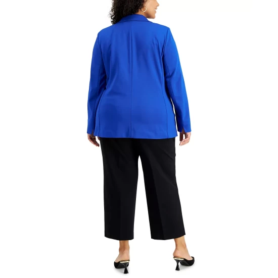 Hot Sale ❤️ Bar III Plus Size Tie-Waist Crepe Pants, Created For Macy's Black ✔️ 1 Hot Sale ❤️ Bar III Plus Size Tie-Waist Crepe Pants, Created For Macy's Black ✔️