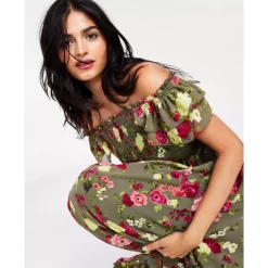 Discount โจ Bar III ๐ฉ Women's Printed Smocked Maxi ๐ Dress, Created For Macy's Reanna Rose A โจ 9 Discount โจ Bar III ๐ฉ Women's Printed Smocked Maxi ๐ Dress, Created For Macy's Reanna Rose A โจ -Cheap Bar III Store unnamed file 1089