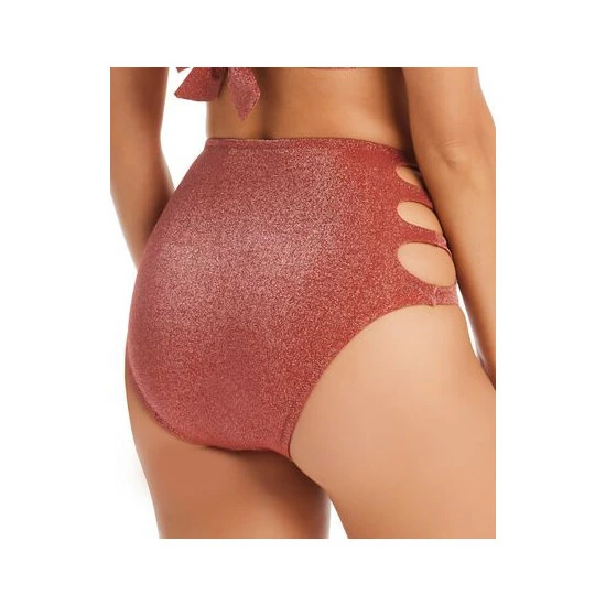 Cheap β Bar III π© Women's Shimmering Cut-Out High Rise π Bikini Bottoms, Created For Macy's Sienna β 2 Cheap β Bar III π© Women's Shimmering Cut-Out High Rise π Bikini Bottoms, Created For Macy's Sienna β - Image 2