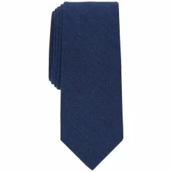 Best deal 🛒 Bar III Men's Jean Solid Tie, Created For Macy's Blue 🎁