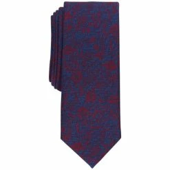 Cheapest 🔥 Bar III Men's Froma Floral Tie, Created For Macy's Silver 🎉