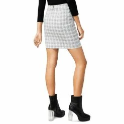 Budget 🥰 Bar III 👩 Women's Tweed Pencil 👗 Skirt, Created For Macy's Bar White Combo 🥰 -Cheap Bar III Store unnamed file 1361