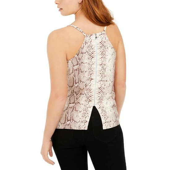 Buy ๐ Bar III Petite Animal-Print Tank Top, Created For Macy's Snake Python ๐ 2 Buy ๐ Bar III Petite Animal-Print Tank Top, Created For Macy's Snake Python ๐ - Image 2