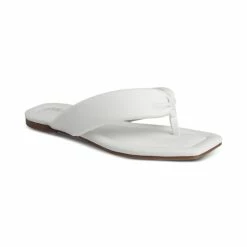 Cheap ๐ Bar III Cloverr Thong Flat ๐ฉด Sandals, Created For Macy's White ๐ฅ