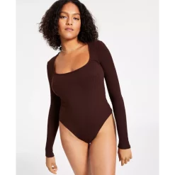 Top 10 😉 Bar III Scoop-Neck Bodysuit, Created For Macy's Rare Wood 🧨 -Cheap Bar III Store unnamed file 140