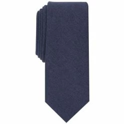 Coupon 🌟 Bar III Men's Morden Solid Slim Tie, Created For Macy's Sky 💯