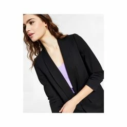 Cheap 👍 Bar III 👩 Women's Compression Shawl-Collar Jacket, Created For Macy's Bar Navy 🛒 -Cheap Bar III Store unnamed file 1461