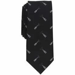 Hot Sale 🔔 Bar III Men's Skinny Champagne Pop Tie, Created For Macy's Black ❤️