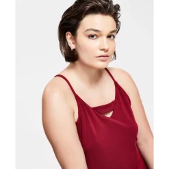 Best deal 🔥 Bar III Zip-Back Halter Top, Created For Macy's Sweet Wine 🧨 -Cheap Bar III Store unnamed file 147