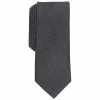 Cheapest 🌟 Bar III Men's Lark Solid Tie, Created For Macy's Charcoal 🤩