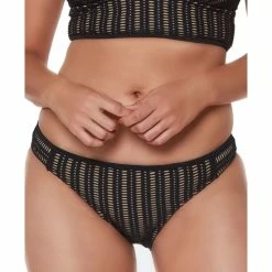 Buy 🌟 Bar III Crochet Tab-Side Hipster 👙 Bikini Bottoms, Created For Macy's Black ⭐ -Cheap Bar III Store unnamed file 1508