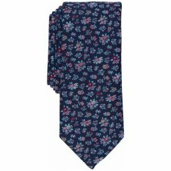 Wholesale 😀 Bar III Men's Palmer Floral Skinny Tie, Created For Macy's Melon 👍