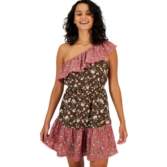 Best reviews of ๐ฅฐ Bar III ๐ฉ Women's Asymmetrical One-Shoulder Ruffled ๐ Dress, Created For Macy's Ash Brown Combo โ๏ธ 4 Best reviews of ๐ฅฐ Bar III ๐ฉ Women's Asymmetrical One-Shoulder Ruffled ๐ Dress, Created For Macy's Ash Brown Combo โ๏ธ - Image 4