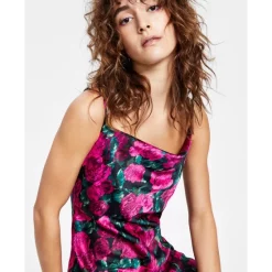 Discount 👏 Bar III 👩 Women’s Ribbed Mini 👗 Dress, Created For Macy’s Deep Black 🔥 -Cheap Bar III Store unnamed file 164