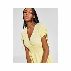 New 👏 Bar III Smocked-Waist Maxi 👗 Dress, Created For Macy's Watermln Punch 👍 -Cheap Bar III Store unnamed file 1651