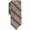 Buy 🧨 Bar III Men's Rex Stripe Tie, Created For Macy's Taupe 🛒