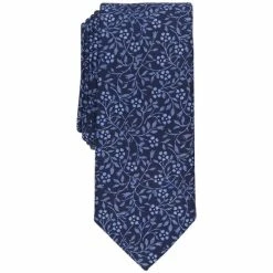 Cheap ✔️ Bar III Men's Barley Floral Tie, Created For Macy's Red 🔔