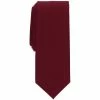 Outlet 😉 Bar III Men's Tarry Solid Tie, Created For Macy's Burgundy 🧨