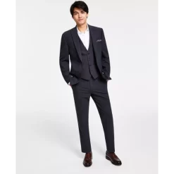 Best deal 👍 Bar III 👩 Women's Faux-Leather Faux-Wrap 👗 Dress, Created For Macy's Black ⭐