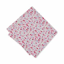 Hot Sale ❤️ Bar III Men's Bourke Floral Pocket Square, Created For Macy's Pink 🛒