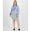 Buy ⭐ Bar III Plus Size Tweed Pencil 👗 Skirt, Created For Macy's Bar White Combo ❤️