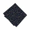 Flash Sale 👏 Bar III Men's Watercolor Floral Pocket Square, Created For Macy's Navy 🎁