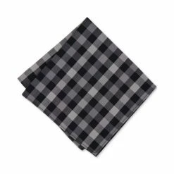 Best Pirce 🌟 Bar III Men's Merritt Plaid Pocket Square, Created For Macy's Red 😉