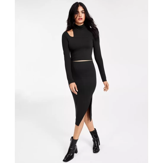 Hot Sale π Bar III Haydin Square-Toe π Dress Booties, Created For Macy's Black β 3 Hot Sale π Bar III Haydin Square-Toe π Dress Booties, Created For Macy's Black β - Image 3