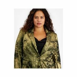 Budget ๐ Bar III Plus Size Metallic Notched Collar One-Button Jacket, Created For Macy's Pine Mist/gold ๐ 7 Budget ๐ Bar III Plus Size Metallic Notched Collar One-Button Jacket, Created For Macy's Pine Mist/gold ๐ -Cheap Bar III Store unnamed file 1893