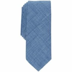 Cheap ✔️ Bar III Men's Barclay Solid Tie, Created For Macy's Blue 🎁