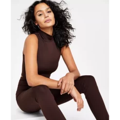 Hot Sale 🎁 Bar III Knit-Crepe Ruched-Sleeve Blazer, XXS-4X, Created For Macy's Deep Black ⭐