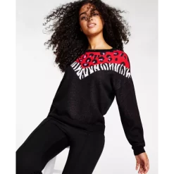 Hot Sale 🎁 Bar III Knit-Crepe Ruched-Sleeve Blazer, XXS-4X, Created For Macy's Deep Black ⭐ -Cheap Bar III Store unnamed file 196