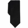 Cheap 😉 Bar III Men's Skinny Corduroy Tie, Created For Macy's Black ⭐