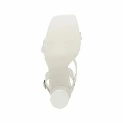 Cheap 🛒 Bar III 👩 Women's Scarlett Platform 👠 Heels, Created For Macy's White Smooth 👏 -Cheap Bar III Store unnamed file 2015