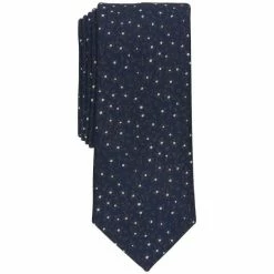 Cheap ❤️ Bar III Men's Attison Skinny Floral Neat Tie, Created For Macy's Black 👍