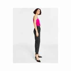 Discount ๐ Bar III ๐ฉ Women's Windowpane-Plaid Mid-Rise Pull-On Pants, Created For Macy's Black Combo ๐ 7 Discount ๐ Bar III ๐ฉ Women's Windowpane-Plaid Mid-Rise Pull-On Pants, Created For Macy's Black Combo ๐ -Cheap Bar III Store unnamed file 2035
