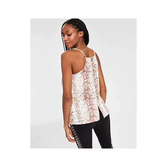 Wholesale βοΈ Bar III Printed Knit Cami Tank Top Snake Python 𧨠2 Wholesale βοΈ Bar III Printed Knit Cami Tank Top Snake Python 𧨠- Image 2