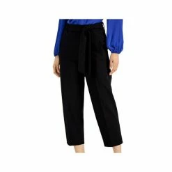 Brand new 😉 Bar III Tie Front Capris Pants, Created For Macy's Bar Navy 👍 -Cheap Bar III Store unnamed file 2050