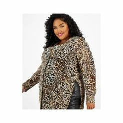 Discount ๐ Bar III Plus Size Chiffon Animal-Print Button-Down Tunic, Created For Macy's Charm Cheetah ๐ 6 Discount ๐ Bar III Plus Size Chiffon Animal-Print Button-Down Tunic, Created For Macy's Charm Cheetah ๐ -Cheap Bar III Store unnamed file 2146