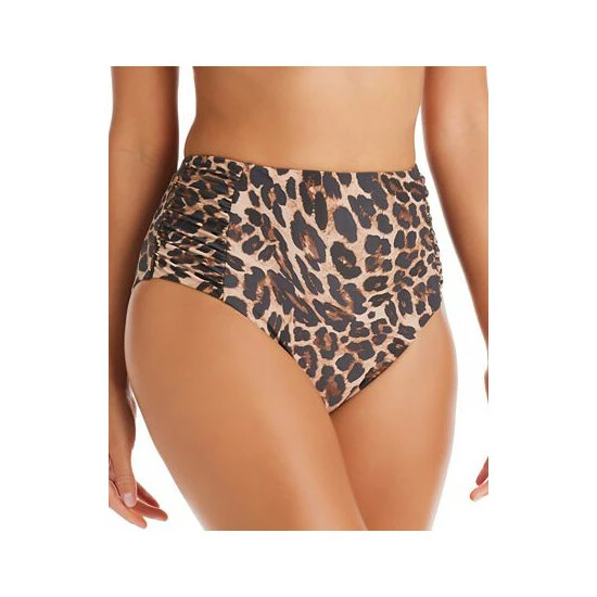 Deals ❤️ Bar III 👩 Women's Cheetah-Print High Waist Full Coverage Swim Bottoms, Created For Macy's Natural 🔥 3 Deals ❤️ Bar III 👩 Women's Cheetah-Print High Waist Full Coverage Swim Bottoms, Created For Macy's Natural 🔥 - Image 3