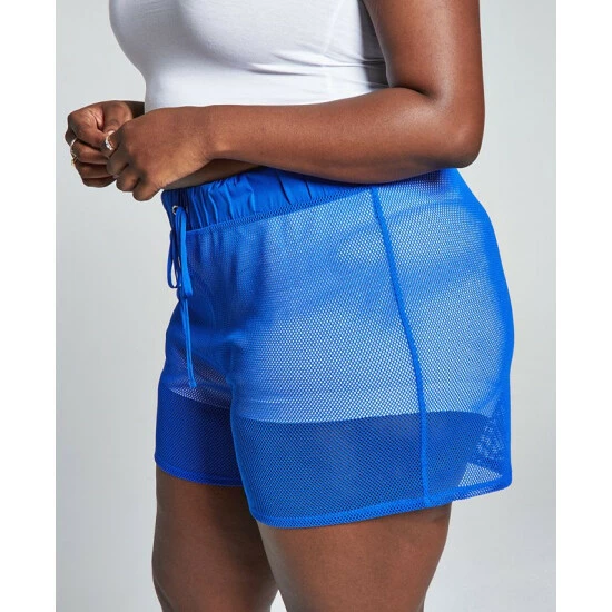 Buy β€οΈ Bar III GooGoo Atkins Trendy Plus Size Mesh Shorts, Created For Macy's Deep Cobalt π 4 Buy β€οΈ Bar III GooGoo Atkins Trendy Plus Size Mesh Shorts, Created For Macy's Deep Cobalt π - Image 4