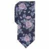 Top 10 👏 Bar III Men's Fairmont Skinny Floral Tie, Created For Macy's Pink 💯
