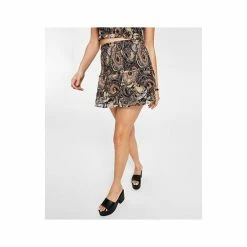 Wholesale 🔔 Bar III 👩 Women's Paisley-Print Ruffled Mini 👗 Skirt, Created For Macy's Sth Beach Pasly 🔔 -Cheap Bar III Store unnamed file 2236