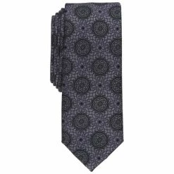Brand new 😀 Bar III Men's Brussels Medallion Tie, Created For Macy's Black 😉