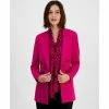 Best Pirce 🧨 Bar III 👩 Women's Compression Boyfriend Long-Sleeve Blazer Jazz Berry 🔔