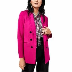 Best Pirce 🧨 Bar III 👩 Women's Compression Boyfriend Long-Sleeve Blazer Jazz Berry 🔔 -Cheap Bar III Store unnamed file 2306
