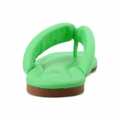 Best deal ✨ Bar III Cloverr Thong Flat 🩴 Sandals, Created For Macy's Green ❤️ -Cheap Bar III Store unnamed file 2311