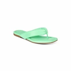 Best deal ✨ Bar III Cloverr Thong Flat 🩴 Sandals, Created For Macy's Green ❤️ -Cheap Bar III Store unnamed file 2314