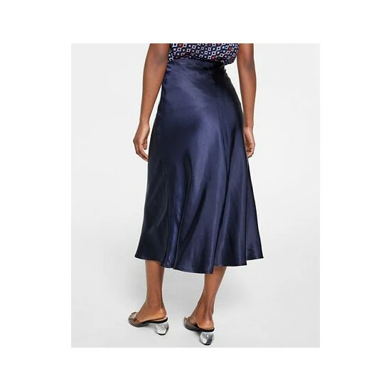 Best reviews of π Bar III π© Women's Satin Flared π Skirt, Created For Macy's Bar Navy π₯° 3 Best reviews of π Bar III π© Women's Satin Flared π Skirt, Created For Macy's Bar Navy π₯° - Image 3